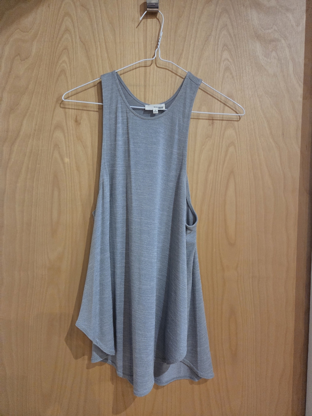 Wilfred Light Gray Flowy Swing Tank